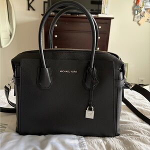 MICHAEL Michael Kors Mercer Medium Belted Satchel